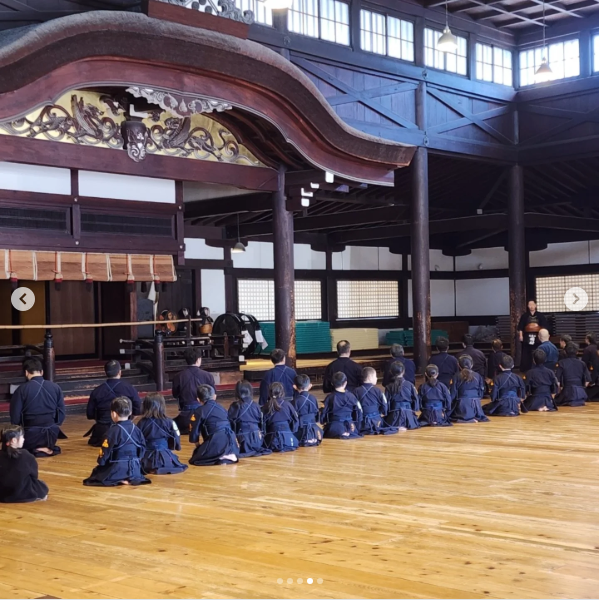 1月12日(日) 久蔵会初稽古 @武徳殿