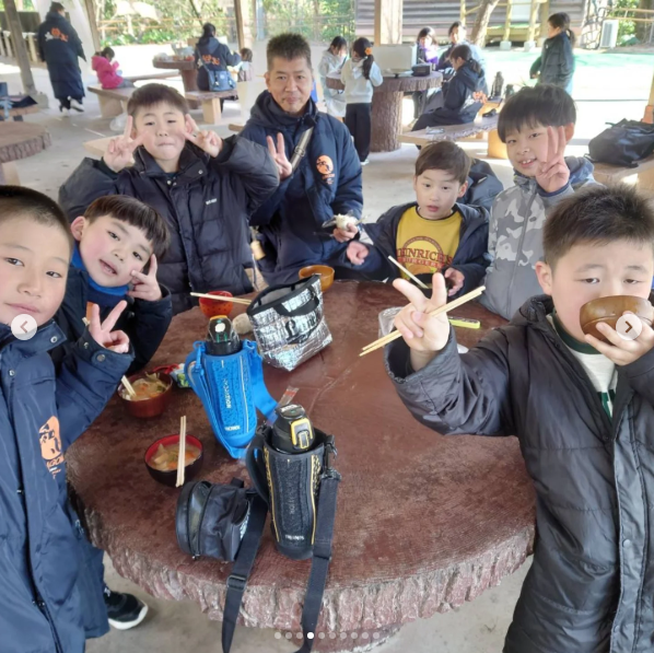 1月11日(日) 通常稽古→石清水八幡宮参拝→豚汁