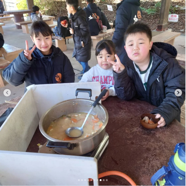 1月11日(日) 通常稽古→石清水八幡宮参拝→豚汁
